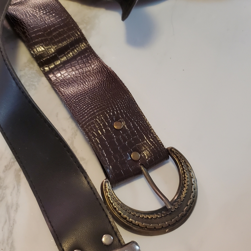 Set Of Three Ladies Belts. S Med - Picture 2 of 11